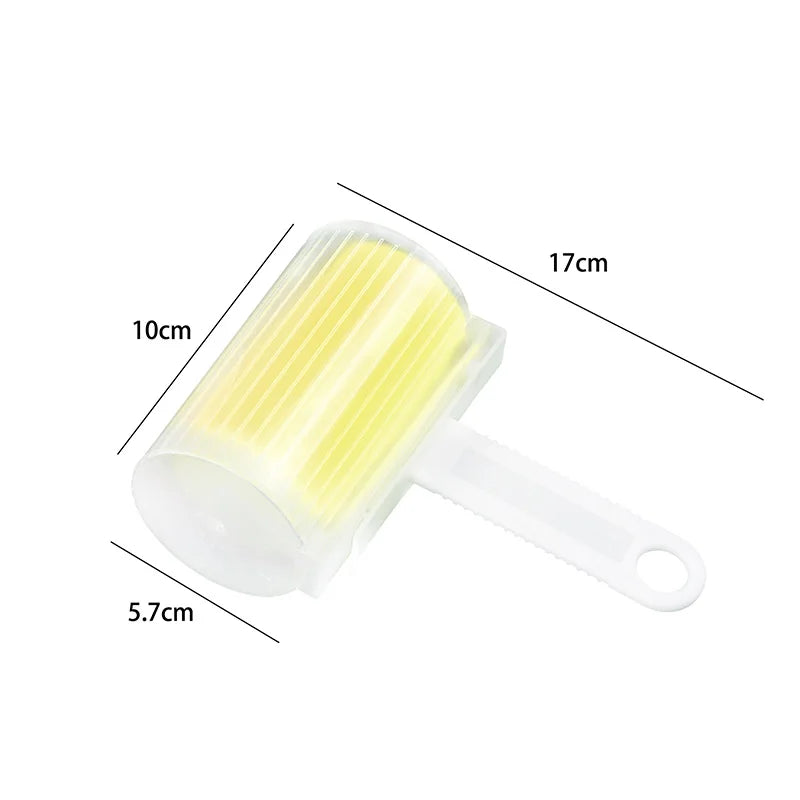 1 PC Washable Clothes Hair Sticky Roller Reusable Portable Home Clean Pet Hair Remover Sticky Roller Carpet Sofa Dust Collector