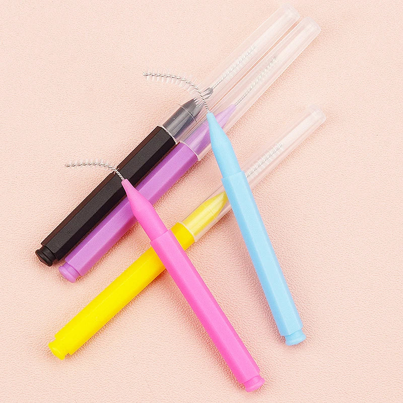 Interdental Brush Box Interdental Brush 20 Pieces Clean Tooth Gap Braces Gap Straight Orthodontic Interdental Brush