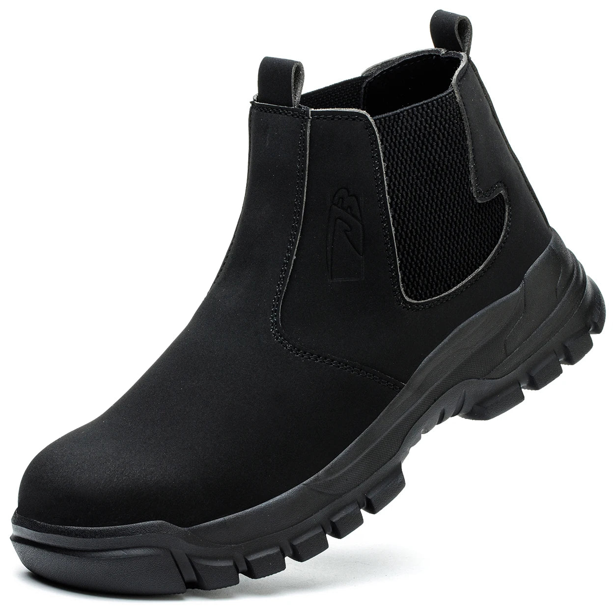 Steel Toe Safety Shoes Men Work Safety Boots Lightweight Breathable Comfortable Sneakers Men Boots Slip-resistant shoes