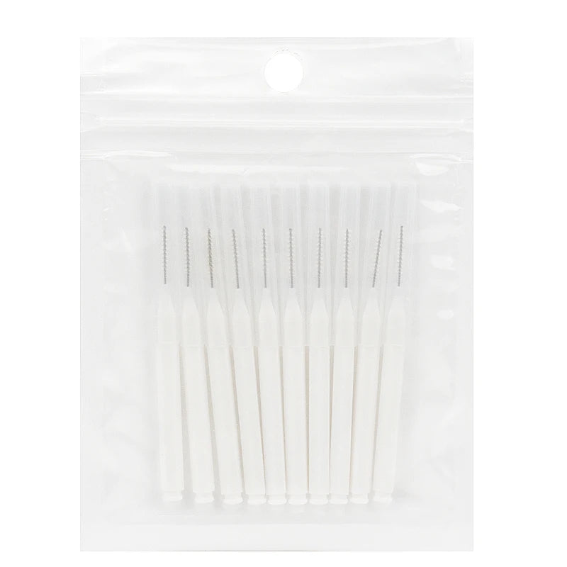 Interdental Brush Box Interdental Brush 20 Pieces Clean Tooth Gap Braces Gap Straight Orthodontic Interdental Brush