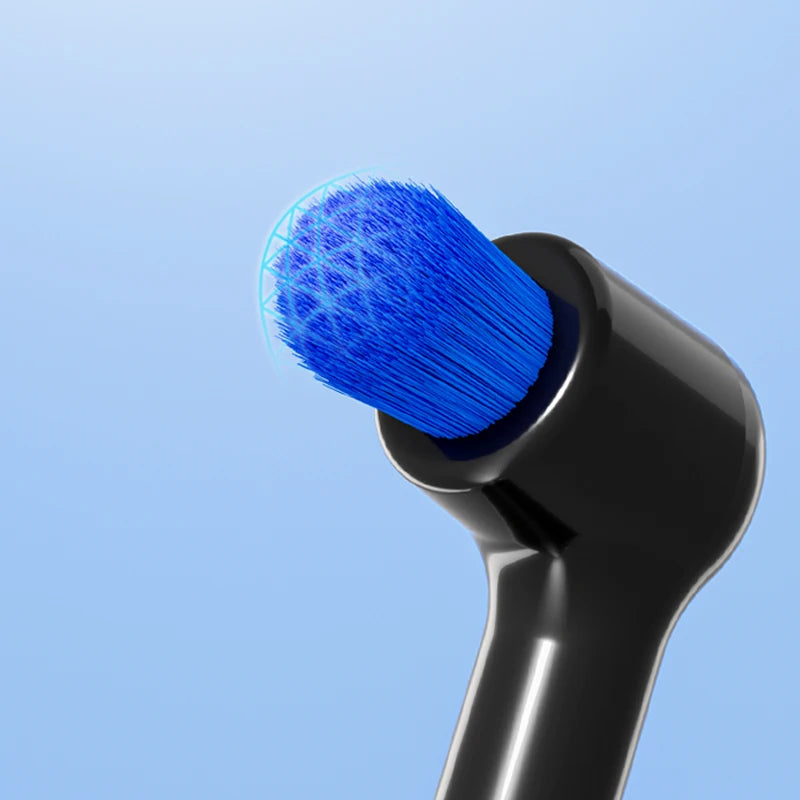 Special Toothbrush for Braces, Inclined Design, Deep Oral Cavity Cleaning and Care, Black and White, Suitable for Braces Brackets, Adult Manual Toothbrush, Ultra-Fine Nylon Soft Bristles, Oral Wisdom Teeth, Denture Implants, Gap Brush, 1 Pack