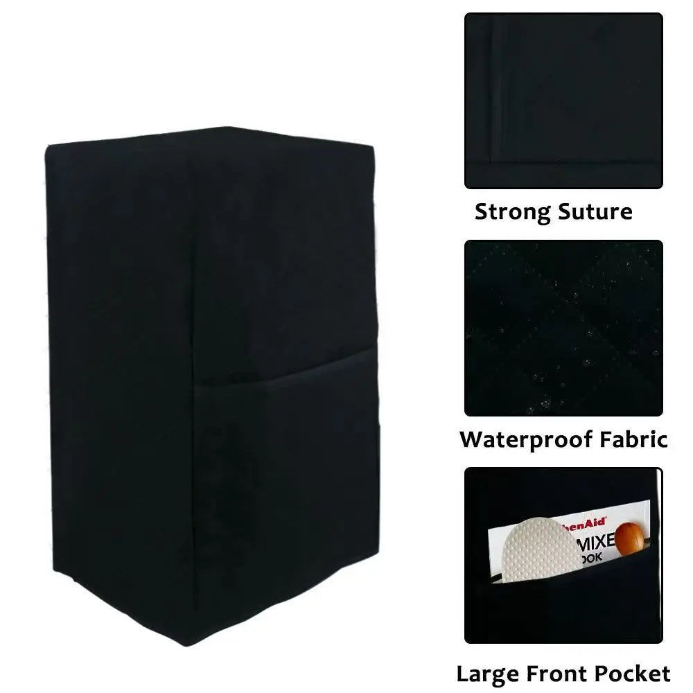 Kitchen Blender Cover with Accessory Pocket-Anti-Fingerprint,Easy to Clean,Fits Stand Mixers & Coffee Makers,Blender Accessories