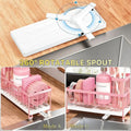 Sponge Holder or Kitchen Sink, Sink Caddy Organizer with High Brush Holder, Kitchen Countertop Organizers and Storage Essentials