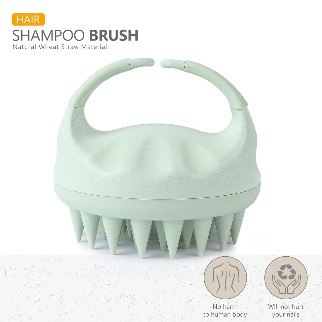 CALIYI 1/2 pcs Scalp Massage Shampoo Showering Brush Comb Scalp Cleaning Silicone Brush Scalp Care Stop Itch Bath Tools