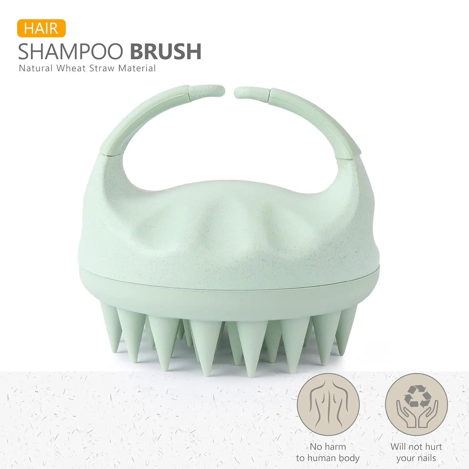 CALIYI 1/2 pcs Scalp Massage Shampoo Showering Brush Comb Scalp Cleaning Silicone Brush Scalp Care Stop Itch Bath Tools