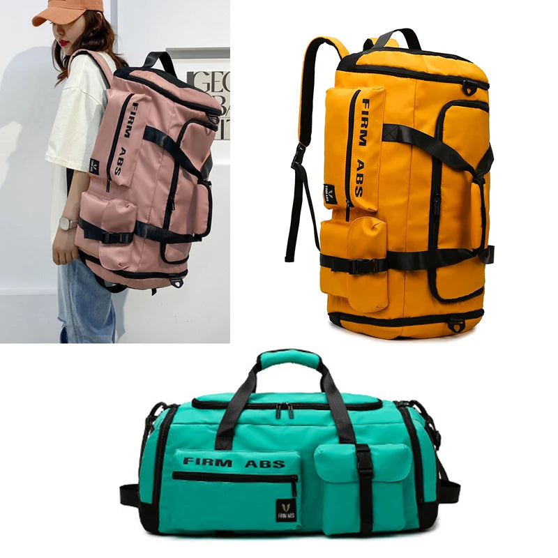 Large Tactical Backpack Women Gym Fitness Travel Luggage Handbag Camping Training Shoulder Duffle Sports Bag For Men Suitcases