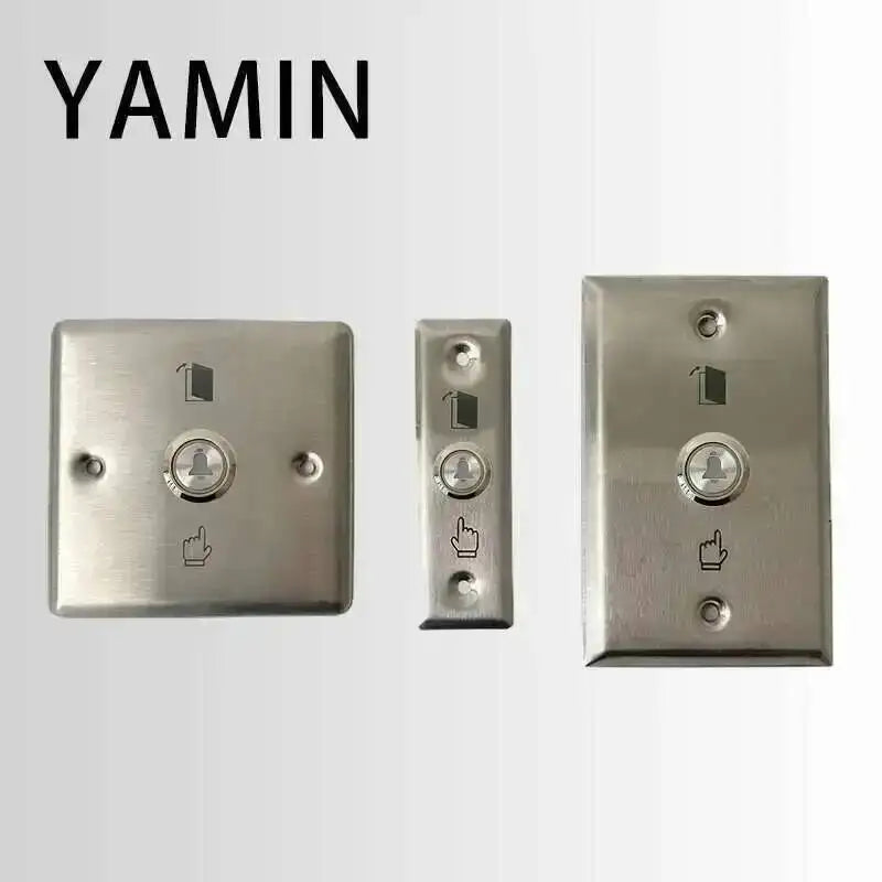 16/19mm Door Bell Momentary Reset Push Button Flat Stainless Steel Control Switch Panel With LED Light 3-6V 12-24V 220V