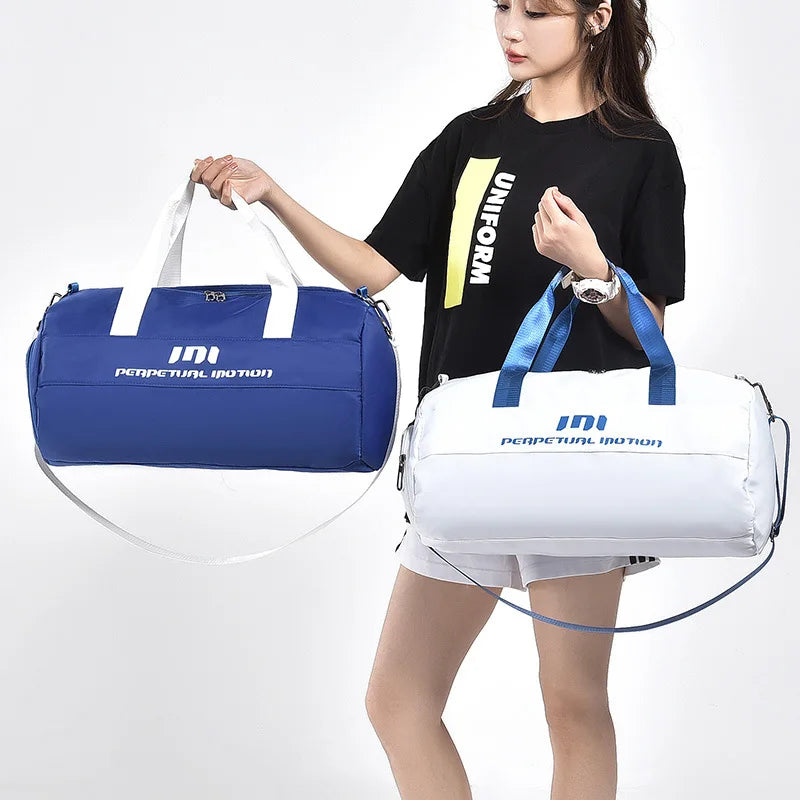Fitness Duffel Isolated Wet Storage Compartment Oversized Gear Bag for Tennis & Pickleb Crossbody Sports Bag Yoga Bag Travel Bag