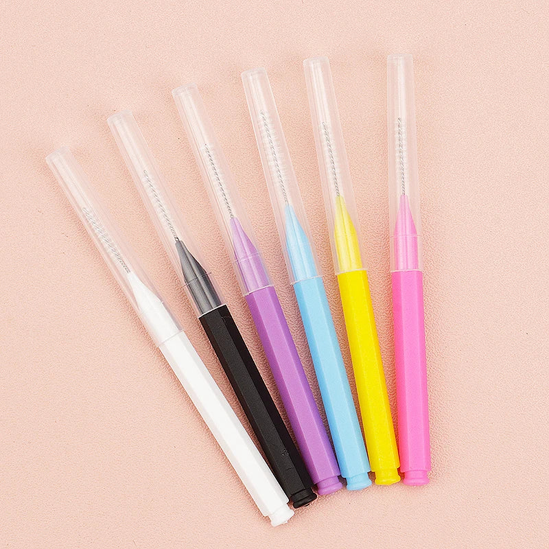 Interdental Brush Box Interdental Brush 20 Pieces Clean Tooth Gap Braces Gap Straight Orthodontic Interdental Brush