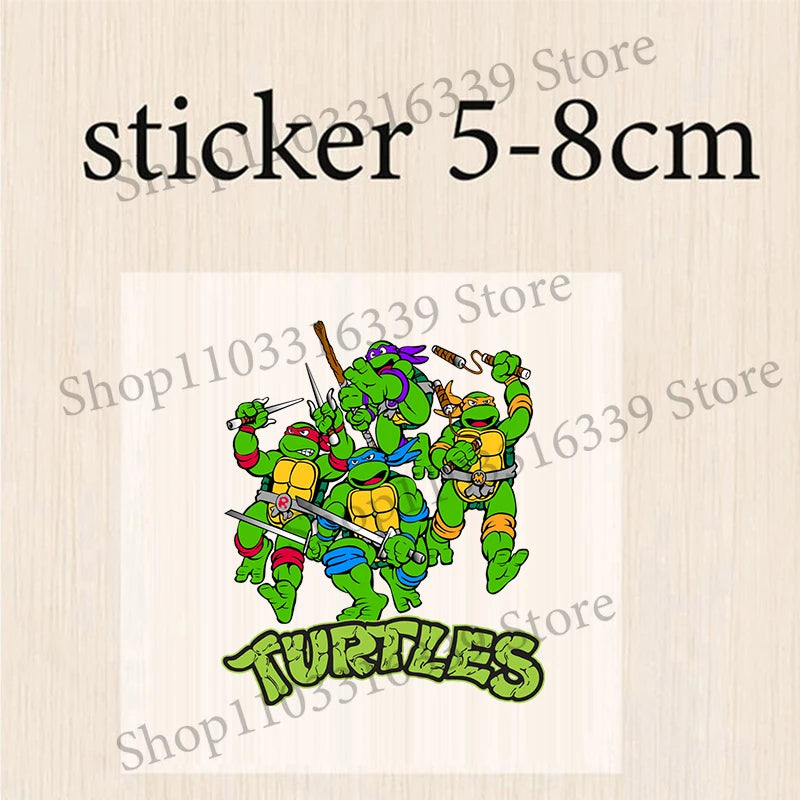 Teenage Mutant Ninja Turtles Water Bottle Portable Sports Water Cup Handy Cup Outdoor Travel Office Essential Water Bottles Gift
