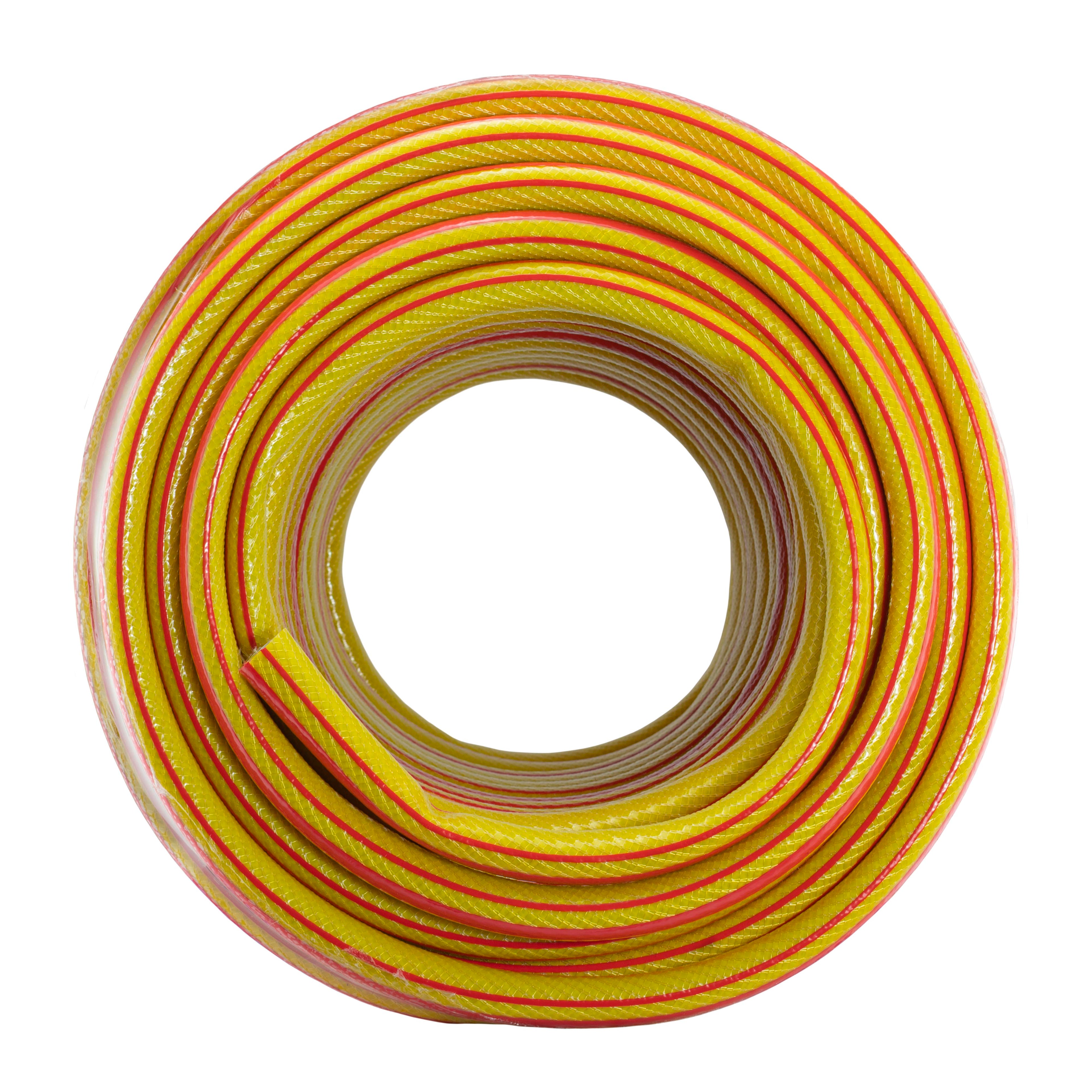 Premium Gold Garden Hose – 6-Layer 3/4in | Outdoor Watering Kit