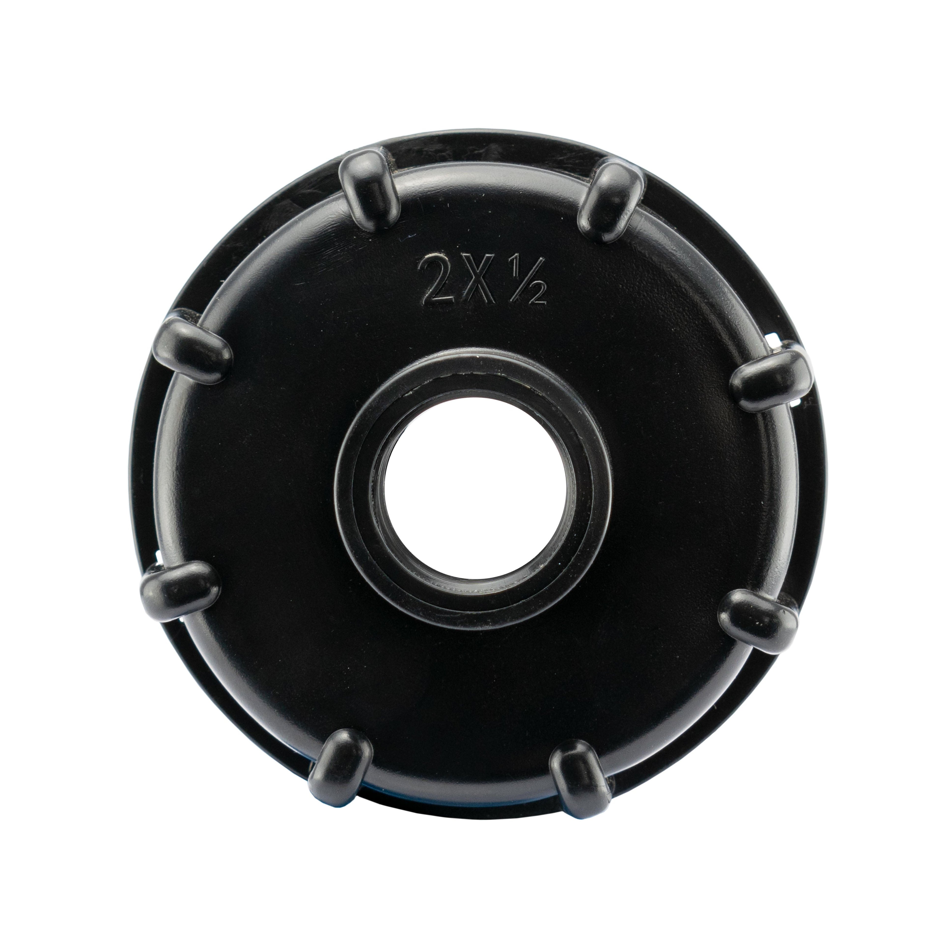 IBC S60X6 Cap with Lever Valve & 13mm Brass Barb | DIY Water Fitting