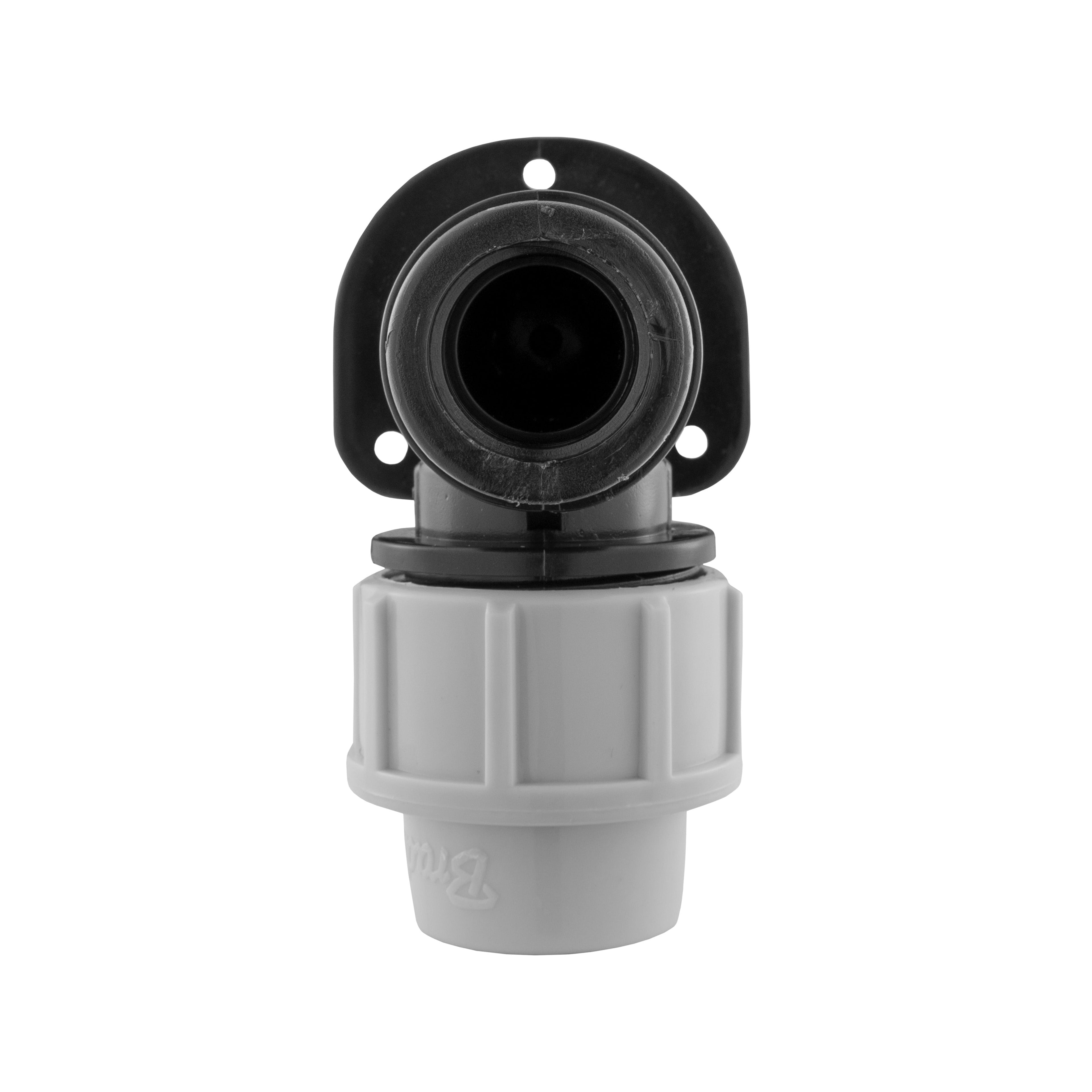 Wall Flange Kit 20mm MDPE – Lever Valve BSP Thread | Garden Irrigation Fitting