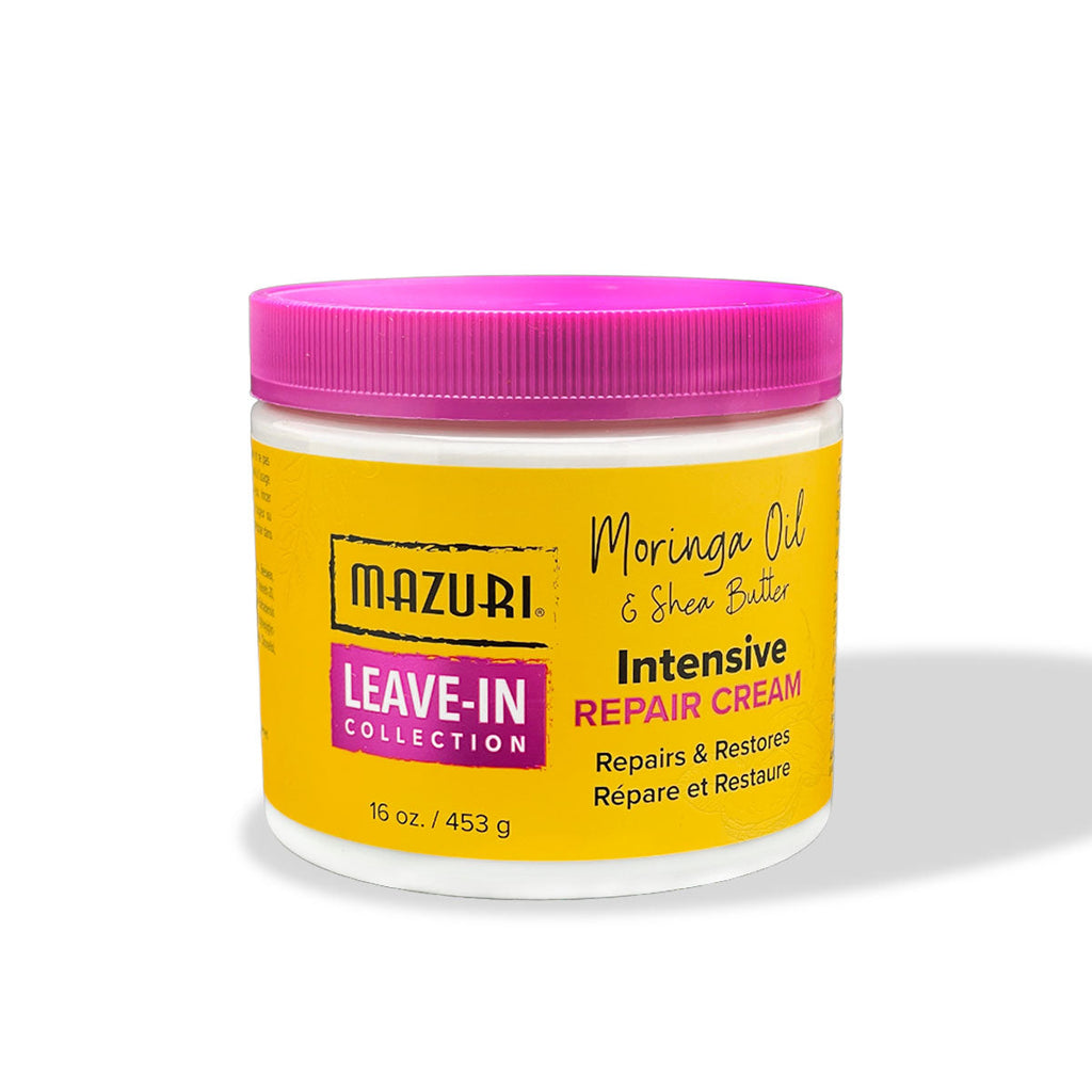 Mazuri Leave-In Collection Intensive Repair Cream 453g | Damaged Hair Treatment