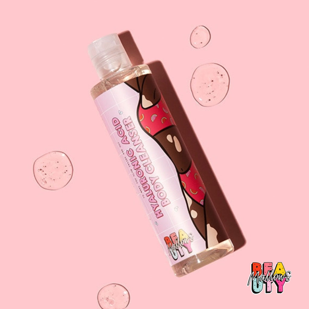 Mallows Beauty Hyaluronic Acid Body Cleanser | Hydrating Shower Wash