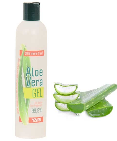 Yari Naturals Aloe Vera Gel | Soothing Hair & Skin Treatment