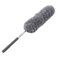 Cleaning Duster Lightweight Flexible Telescopic Stainless Steel Microfiber Gap Dust Removal Household Cleaner Feather Brush