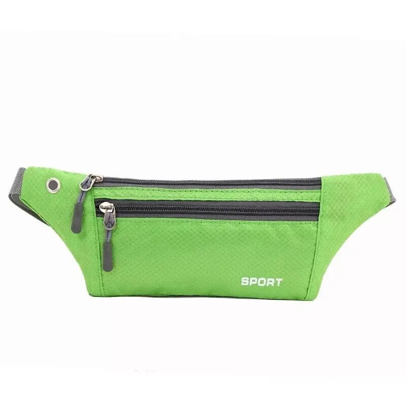 Multifunction Man Waist Bag Nylon Chest Pack for Women Running Belt Sports Bag Moblie Phone Bags Pouch Pocket Travel Chest Bag