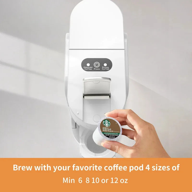 【Hot Sale】 Commercial Coffee Machine Portable Mini Espresso Machine Desk Mini Coffee Maker Energy Saving Mode Quiet Office Coff