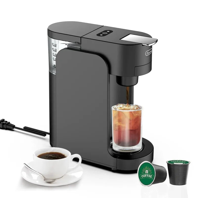【Hot Sale】 Commercial Coffee Machine Portable Mini Espresso Machine Desk Mini Coffee Maker Energy Saving Mode Quiet Office Coff