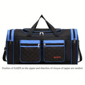 Large Capacity Travel Duffel Bag, Casual Style, Multiple Compartments & Pockets, Perfect for Short Trips, Sports Travel Bag