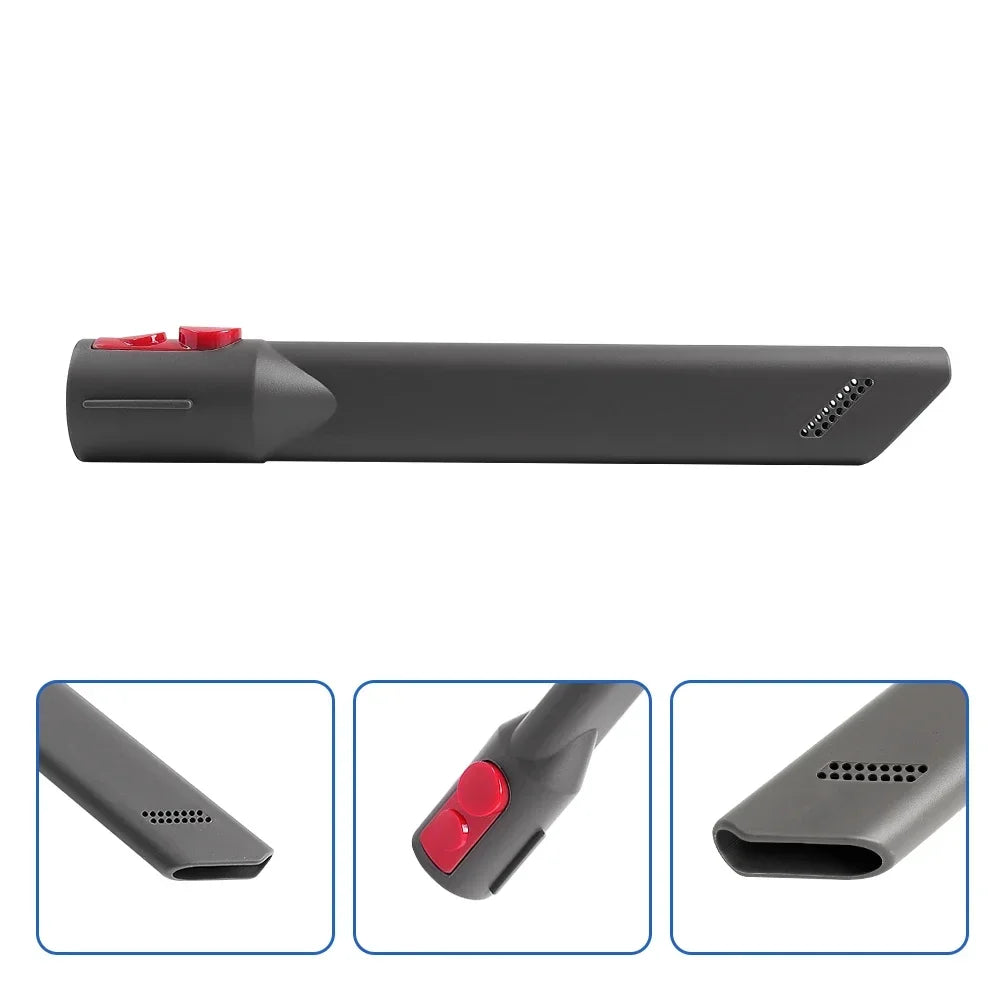 Crevice Brush Tool Flat Mouth Suction Head for Dyson V7 V8 V10 V11 V15 Vacuum Cleaner Attachment Set For Household Cleaning Part