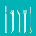 Household Cleaning  Brush Set For Bottle Hydroflask Window Crevice Clean