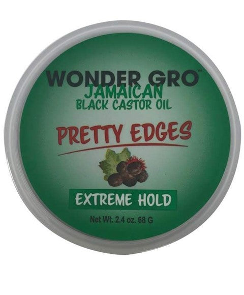 Wonder Gro Jamaican Black Castor Oil – Pretty Edges Extreme Hold